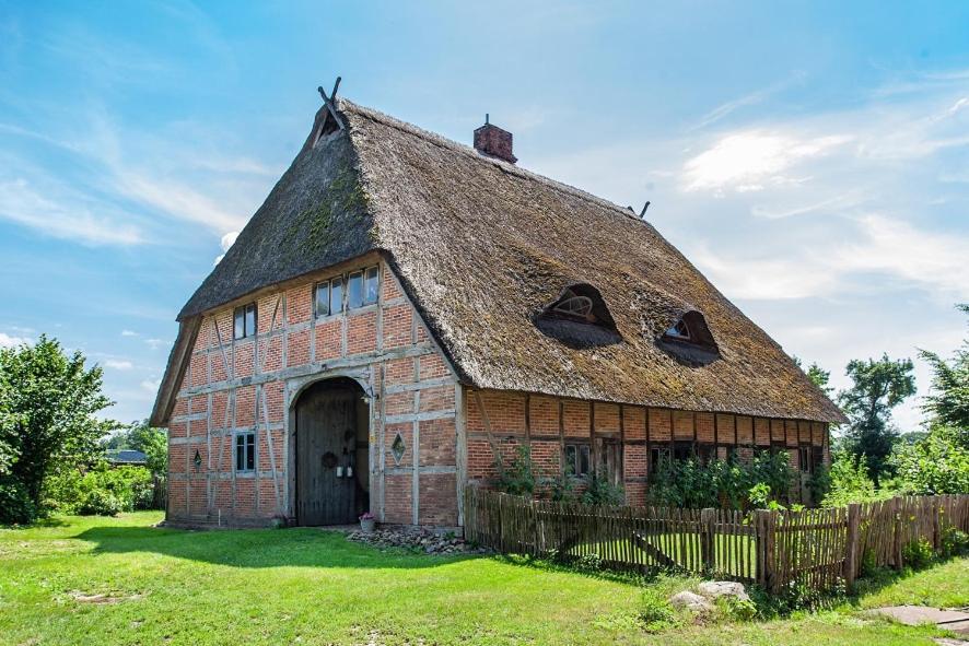 Reetscheune Krüzen Kruzen Exterior foto