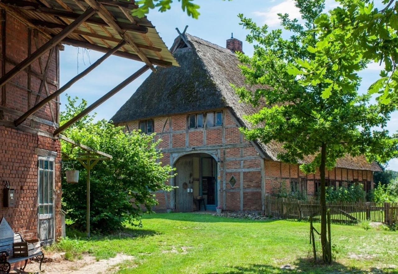 Reetscheune Krüzen Kruzen Exterior foto